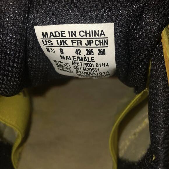 Raf Simons x Adidas Sneakers Men Size 8.5 Yellow Rising Star 1‎ Streetwear main image 6